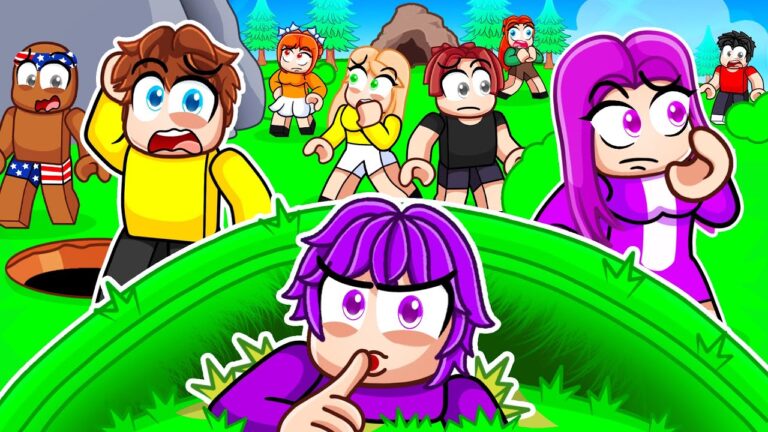 I Cheated In 1 vs 100 Hide and Seek in Roblox…