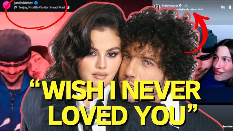 Justin Bieber & Hailey react to Selena Gomez & Benny Blanco’s new album with music and photos on IG
