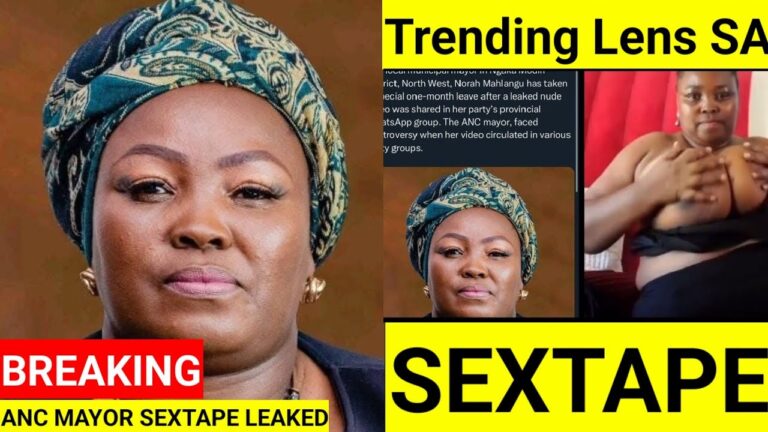 SHOCKING LEAK: ANC Mayor’s Private Video Sparks Massive Controversy