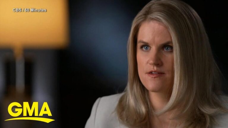 Facebook whistleblower who leaked internal documents comes forward l GMA