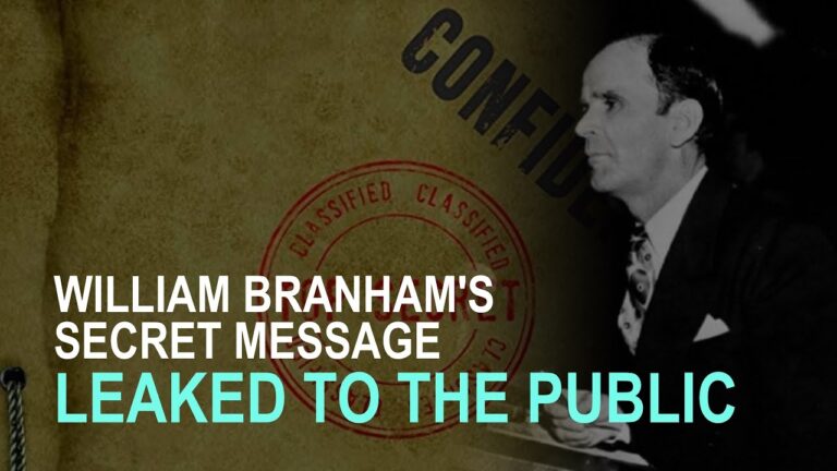 William Branham’s Secret Recording Leaked to the Public By Mistake
