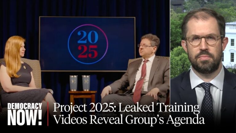 Leaked Project 2025 Training Videos Show Former Trump Officials Detailing Plans to Dismember Gov’t