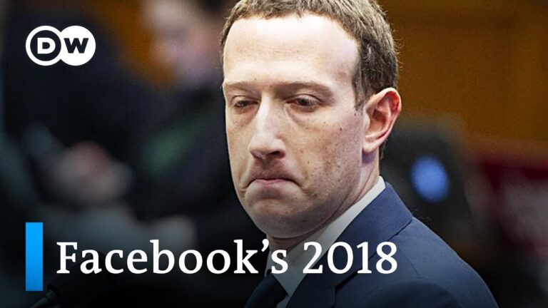 Scandals, leaks & user decline: Facebook’s horrible year 2018 | DW News