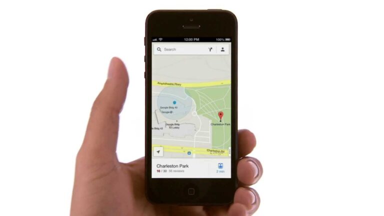 Shake to send feedback on Google Maps for iPhone