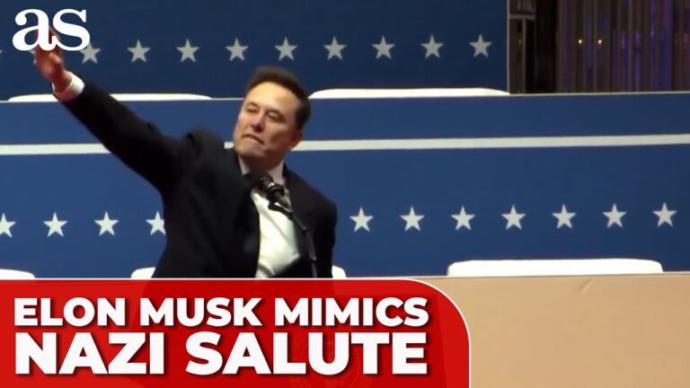 ELON MUSK mimics NAZI SALUTE during TRUMP’S inauguration