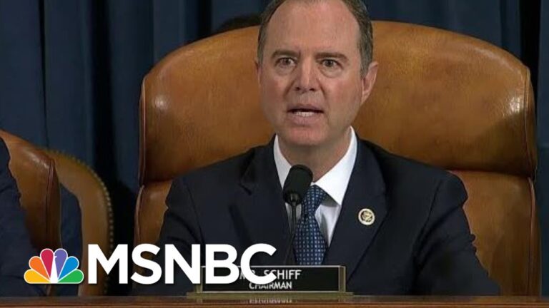 WATCH: Schiff Interrupts Nunes As He Goes After Leaks, Whistleblower | MSNBC