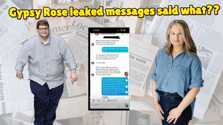 TikTok Hacker Exposes Gypsy Rose Blanchards Private Messages | Is Ryan the Baby Daddy | Full Details