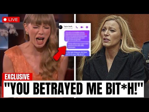 Blake Lively LEAKS Taylor Swift’s PRIVATE CHATS After Justin Baldoni DRAMA!