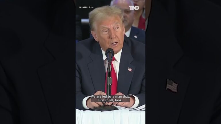 Donald Trump discusses the leaked classified documents on Israel