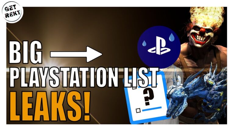 Confidential PlayStation Exclusive Game List LEAKS?!