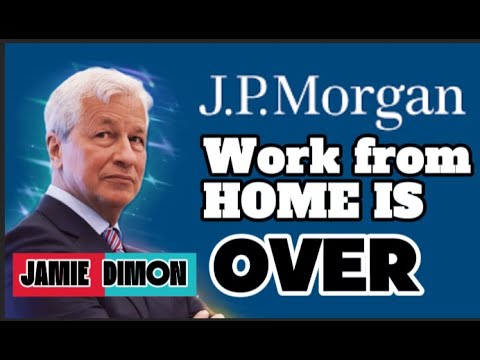Leaked Audio Reveals JP Morgan CEO JAMIE DIMON Going OFF on Young Staffers Wanting to Work from Home