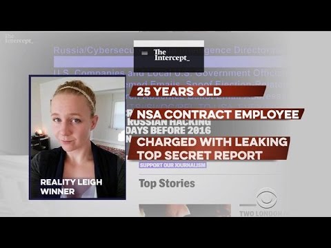 Government contractor charged with leaking secrets