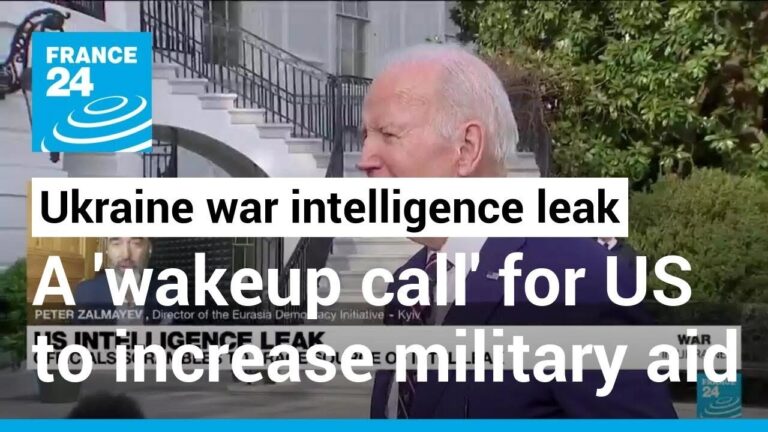 Ukraine war intelligence leak may ‘serve as wakeup call’ for US to increase military aid