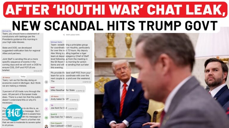 Trump’s Top Security Advisors’ Private Data Compromised Amid Signal Leak Storm? Bombshell Report