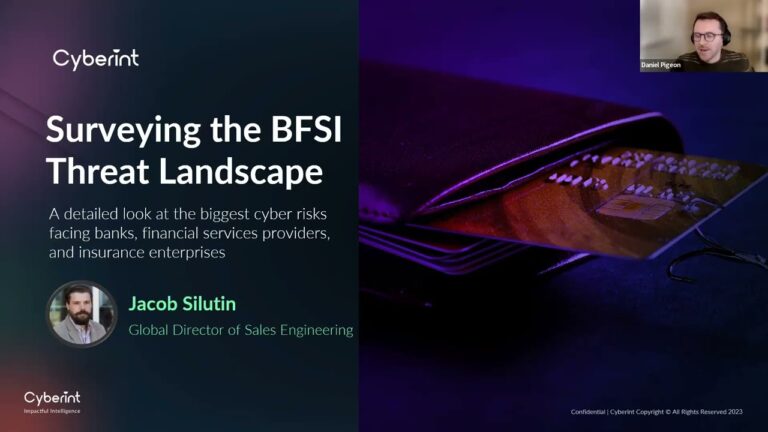 Surveying The Threat Landscape For The BFSI Industry