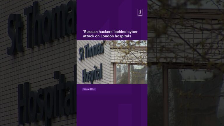 ‘Russian hackers’ behind cyber attack on London hospitals