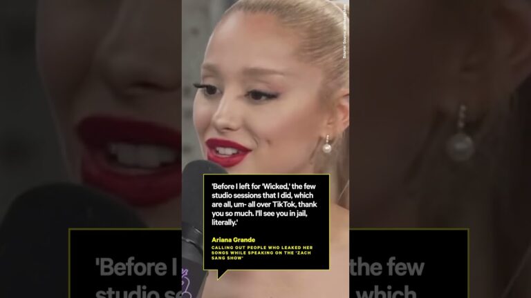 Ariana Grande Speaks Out About Music Leak