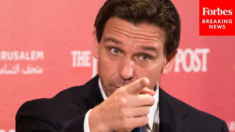 DeSantis Reacts To Person Asking About Media Sources ‘Talking A Lot Of Crap About You’