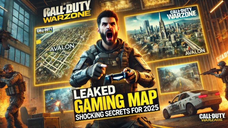 Leaked Gaming Map Reveals Shocking Secrets for 2025