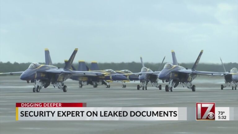 Security expert talks about leaked US Pentagon documents