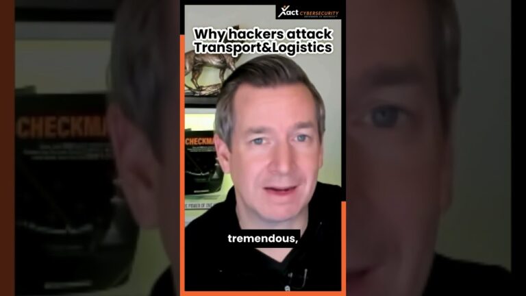 Why do hackers target transportation and logistics companies?