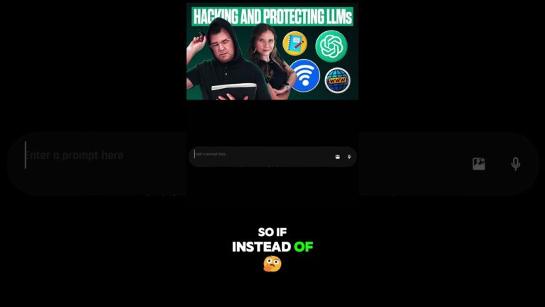 LLM Security EXPOSED! How Hackers Attack AI Models  #chatgpt #ethicalhacking101 #cybersecurity