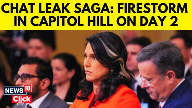 Senate Hearing Day 2: Tulsi Gabbard, Kash Patel Grilled By Senate On Yemen War Plan Leak | N18G