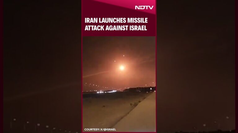 Iran Launches Missile Attack Against Israel
