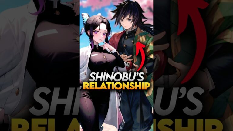 Shinobu’s Controversial Love Life! Demon Slayer Hashira Training Arc #demonslayer #shorts