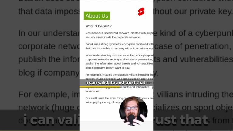 Babuk RANSOMWARE Leak Site | To Watch the Full video Click 🖱️ on the Link in the Description