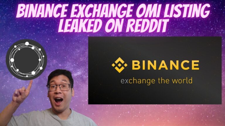 BREAKING NEWS! BINANCE EXCHANGE OMI LISTING IS LEAKED BY REDDIT USER!!!