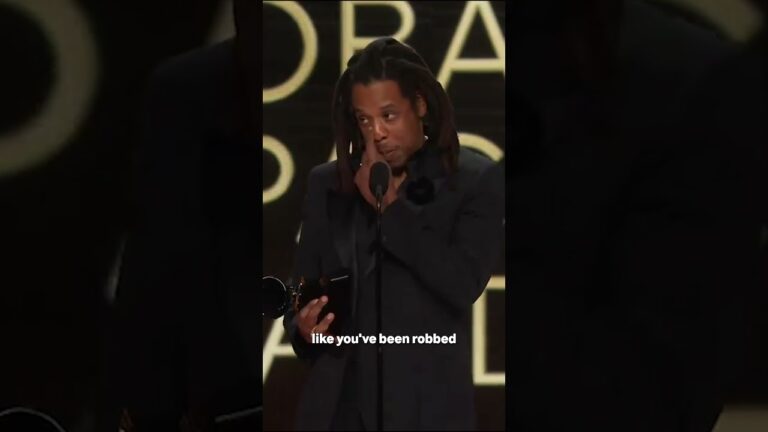 Jay Z calls out Beyoncé snubs at GRAMMYs 🎙️✨