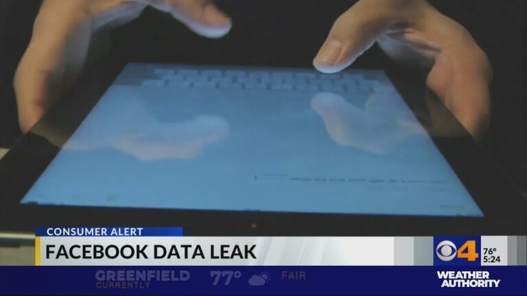 Consumer Alert: Facebook data leak