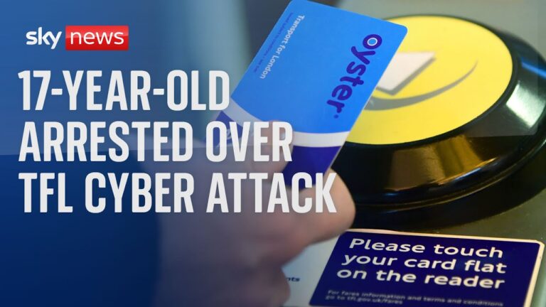 Teenage male arrested in connection with cyber attack on Transport for London