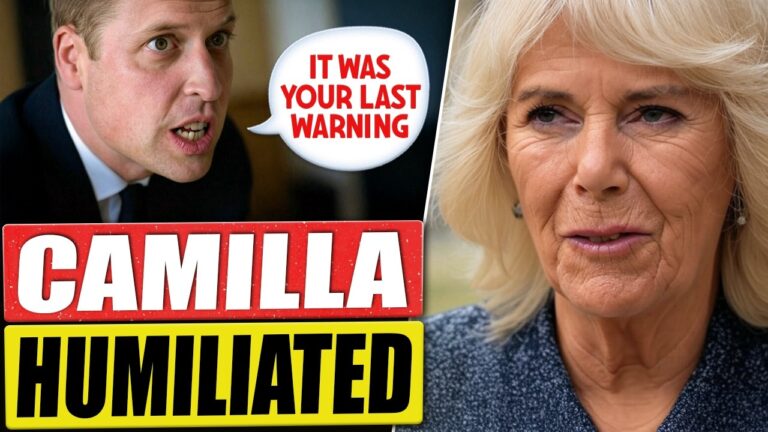 Prince William’s BOMBSHELL Leaves Camilla in TEARS—Princess Diana’s Legacy Fights Back!