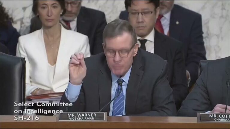 Mark Warner calls Pete Hegseth’s leaked Signal group chat ‘mind boggling’ during security committee
