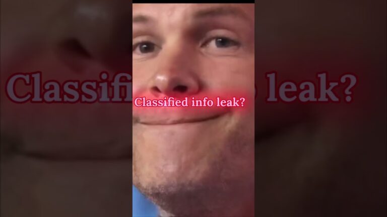LEAKED: Pete Hegseth Breaks Down Classified Information Scandal at The Atlantic