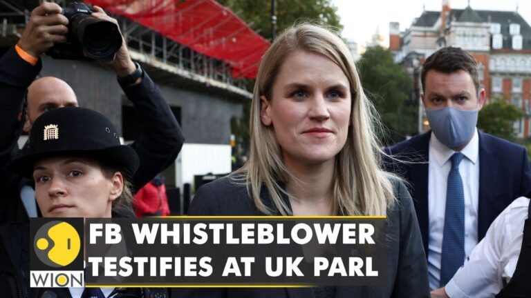 Facebook will fuel further unrest: Whistleblower Haugen testifies before UK parliament| English News