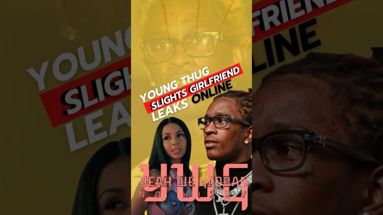 YOUNG THUG SLIGHTS GIRLFRIEND LEAKS ONLINE #youngthug #mariahtheScientist #jailcallleak