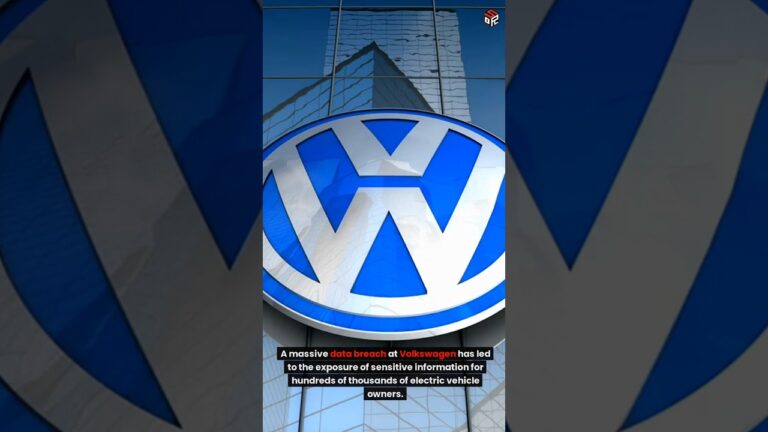 Volkswagen Data Leak Exposed 800,000 Electric Car Location #volkswagen #electriccars #news