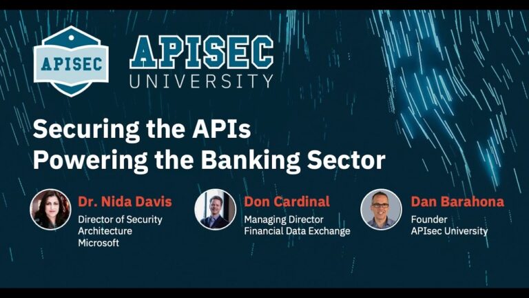 Securing the APIs Powering the Banking Sector