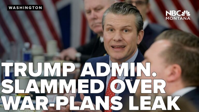 Trump admin intelligence officials slammed over leaked war plan scandal during hearing