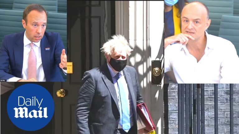Boris Johnson sidesteps question about Cummings’ ‘hopeless’ Matt Hancock leaked message