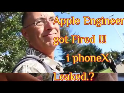 This Video Got Fired Apple Engineer !!!  I PhoneX / 10 Leak?