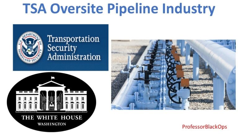ALERT | Transportation Security Administration (TSA) has oversite of pipeline companies (Colonial)