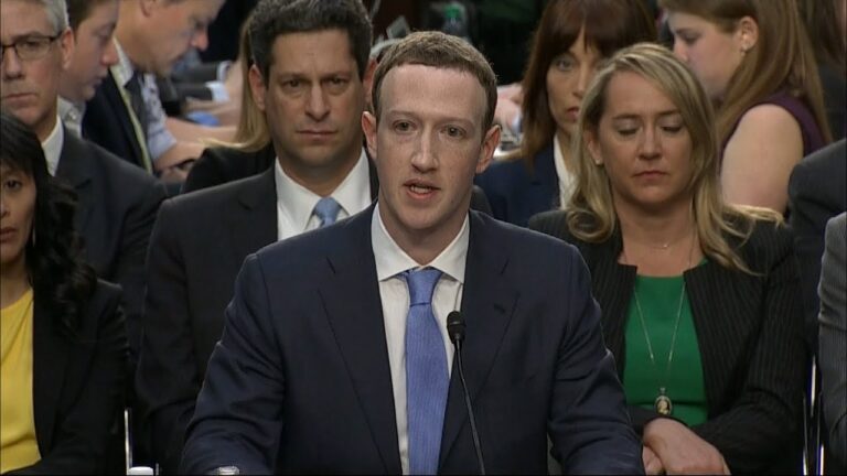 ‘I’m sorry’, Mark Zuckerberg tells US Congress over Facebook data breach | ITV News