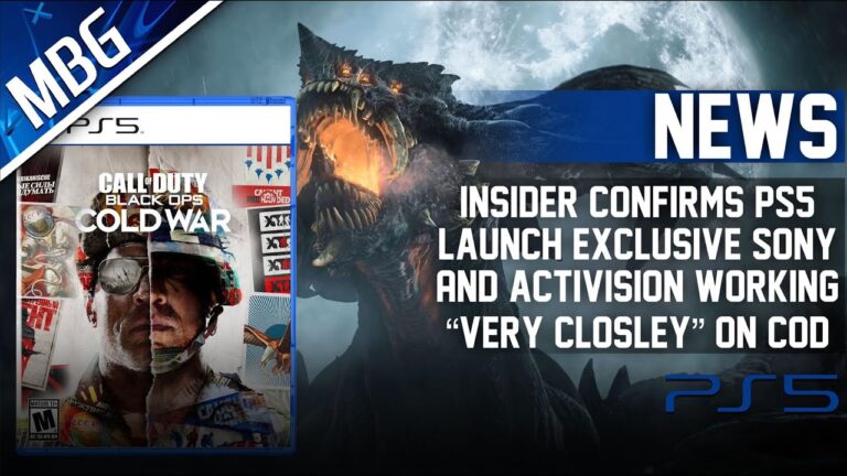 Insider Confirms PS5 Launch Exclusive? UI Leak, Black Ops Cold War Timed Exclusivity? PS5 News