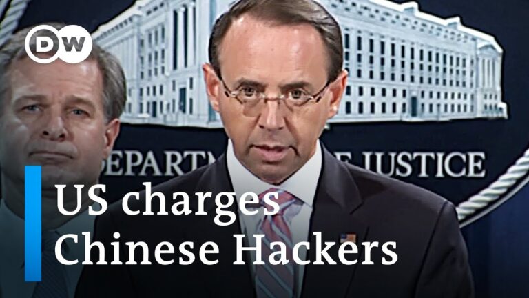 USA indicts Chinese hackers for data theft and cyber-espionage | DW News