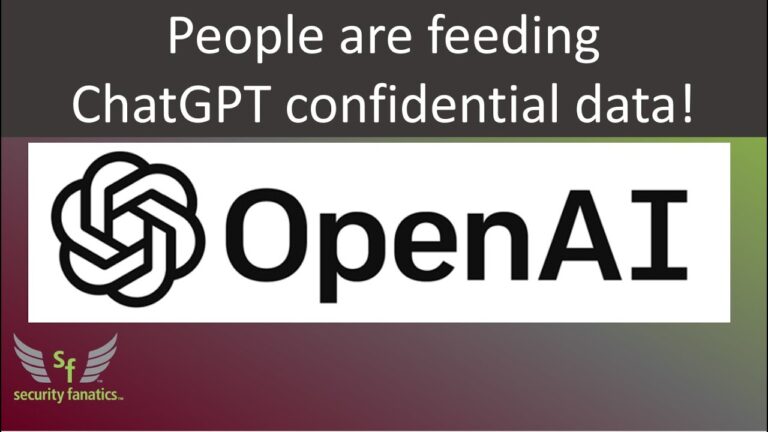 People are feeding ChatGPT confidential data!