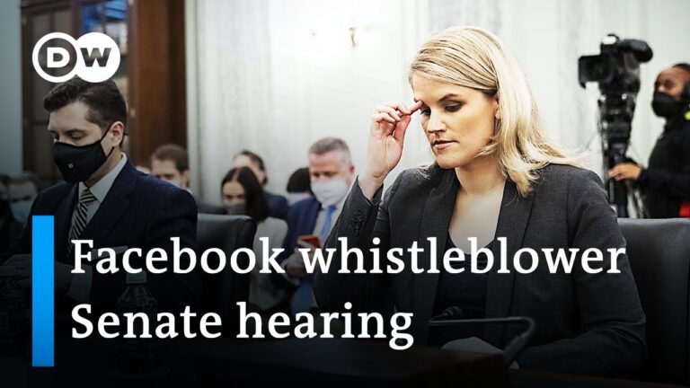 Watch live: Facebook whistleblower testifies to US Senate | DW News